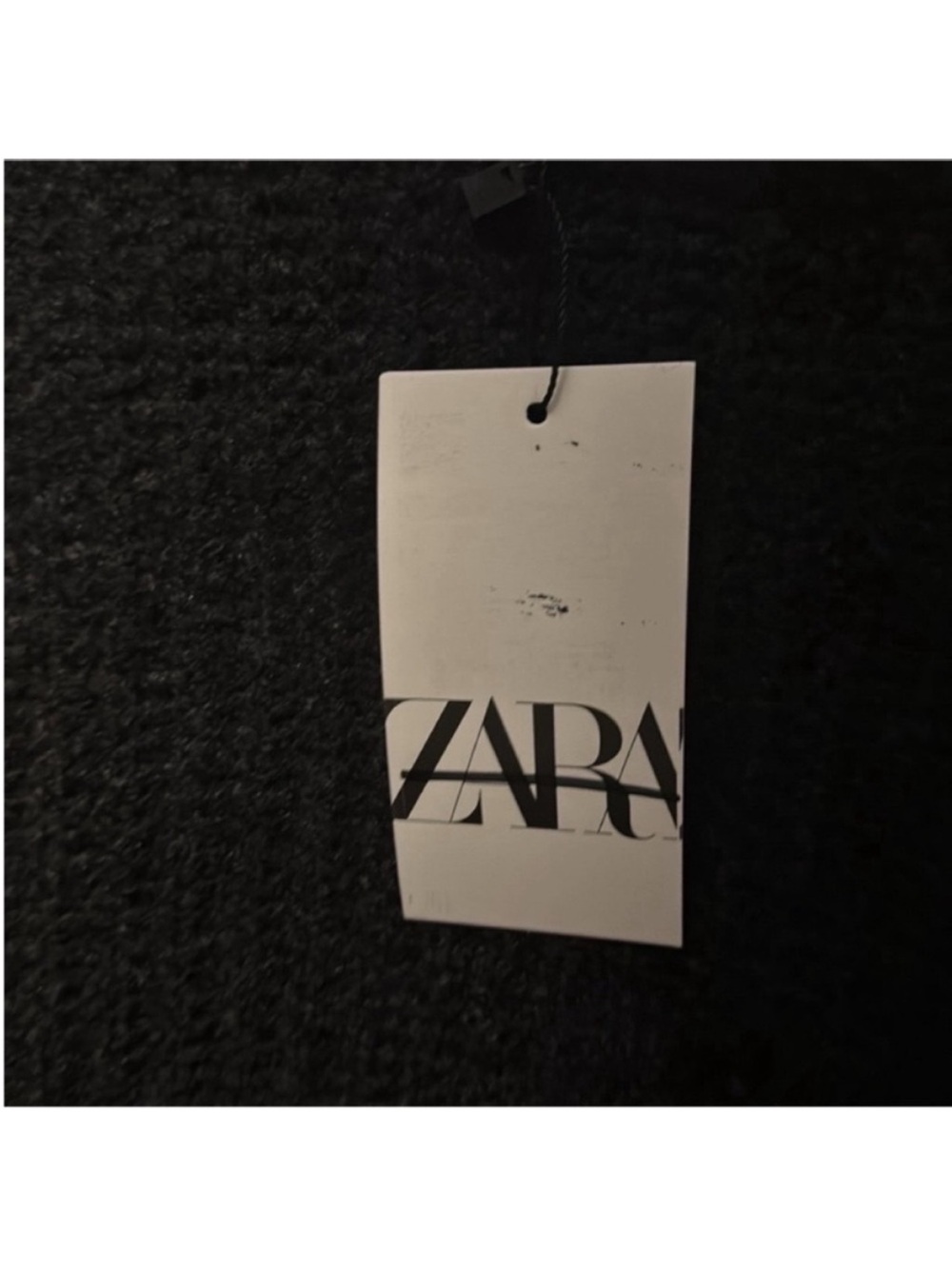 Zara Crewneck Sweater Black Size M - Picture 5 of 7